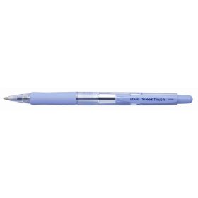   Golyóstoll, 0,7 mm, nyomógombos, PENAC "SleekTouch", kék