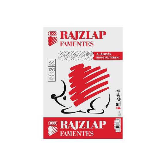 Rajzlap, famentes, A4, 120 g/m2, ICO "Süni" Rajzlap, famentes, A4, 120 g/m2, ICO "Süni"