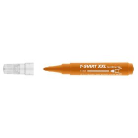   Textilmarker, 1-3 mm, kúpos, ICO "XXL T-Shirt", barna