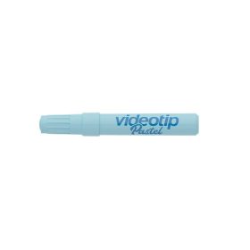   Szövegkiemelő, 1-4 mm, ICO "Videotip", pasztell kék