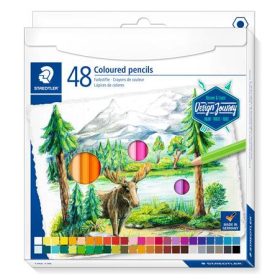   Színes ceruza készlet, hatszögletű, STAEDTLER "146C", 48 különböző szín