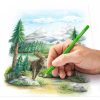 Színes ceruza készlet, hatszögletű, STAEDTLER® "metallic 146M", 12 különböző metál szín
