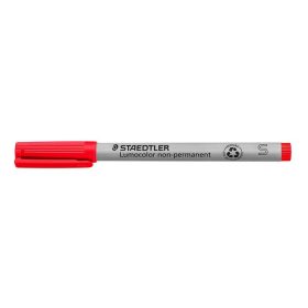   Alkoholmentes marker, OHP, 0,4 mm, STAEDTLER "Lumocolor® 311 S", piros