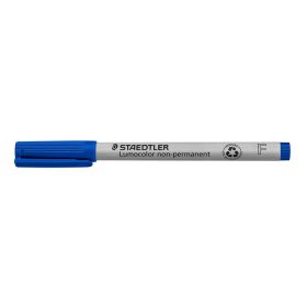   Alkoholmentes marker, OHP, 0,6 mm, STAEDTLER "Lumocolor® 316 F", kék