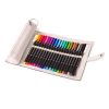 Tűfilc készlet feltekerhető tolltartóban vegyes színekben, 0,3 mm, STAEDTLER "Triplus® 334", 20 különböző szín
