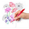 Golyóstoll, 1 mm, nyomógombos, STAEDTLER "Ball 423 M", piros
