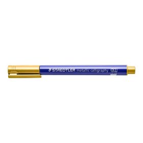   Kalligrafikus marker, STAEDTLER "8325", metál arany