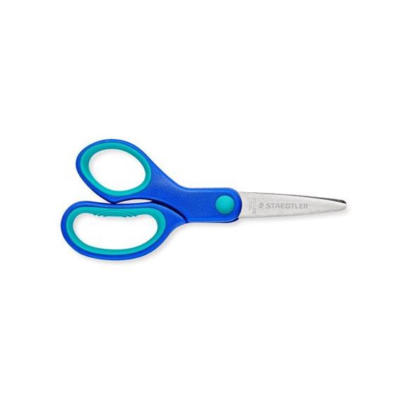 Olló, iskolai, 14 cm, balkezes, STAEDTLER "Noris 965", kék Olló, iskolai, 14 cm, balkezes, STAEDTLER "Noris 965", kék