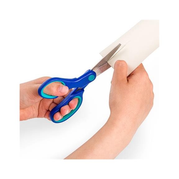 Olló, iskolai, 14 cm, balkezes, STAEDTLER "Noris 965", kék Olló, iskolai, 14 cm, balkezes, STAEDTLER "Noris 965", kék