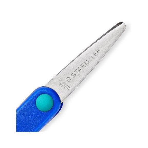 Olló, iskolai, 14 cm, balkezes, STAEDTLER "Noris 965", kék Olló, iskolai, 14 cm, balkezes, STAEDTLER "Noris 965", kék
