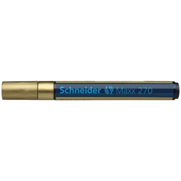 Lakkmarker, 1-3 mm, SCHNEIDER "Maxx 270", arany