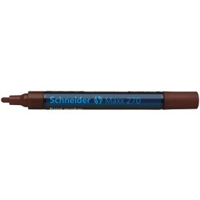 Lakkmarker, 1-3 mm, SCHNEIDER "Maxx 270", barna