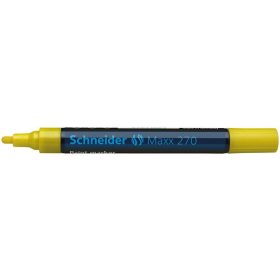 Lakkmarker, 1-3 mm, SCHNEIDER "Maxx 270", sárga