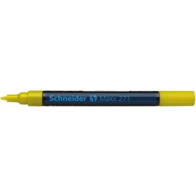 Lakkmarker, 1-2 mm, SCHNEIDER "Maxx 271", sárga