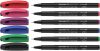 Tűfilc készlet, 0,4 mm, SCHNEIDER "Topliner 967", 6 különböző szín