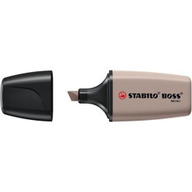   Szövegkiemelő, 1-4 mm, STABILO "Boss Mini Nature vibes", melegszürke