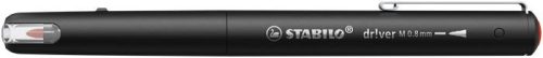Filctoll, 0,8 mm, STABILO "dr!ver", piros