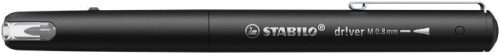 Filctoll, 0,8 mm, STABILO "dr!ver", fekete