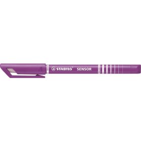 Tűfilc, 0,3 mm, STABILO "Sensor", lila
