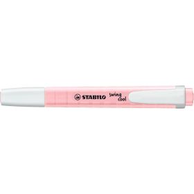   Szövegkiemelő, 1-4 mm, STABILO "Swing Cool Pastel", pink