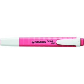   Szövegkiemelő, 1-4 mm, STABILO "Swing Cool Pastel", cseresznyevirág