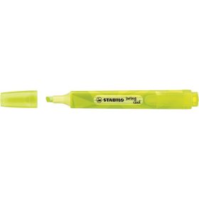   Szövegkiemelő, 1-4 mm, STABILO "Swing Cool", sárga