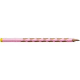   Grafitceruza, HB, háromszögletű, balkezes, STABILO, "EASYgraph", pasztell pink