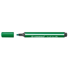   Filctoll, 1,5-2 mm, rugós hegy, STABILO "Trio Scribbi", zöld