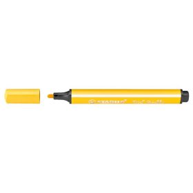   Filctoll, 1,5-2 mm, rugós hegy, STABILO "Trio Scribbi", sárga