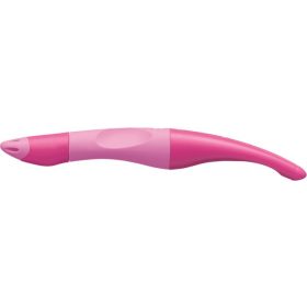   Rollertoll, 0,5 mm, jobbkezes, rózsaszín tolltest, STABILO "EASYoriginal Start", kék