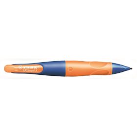   Nyomósirón, 1,4 mm, balkezes, STABILO "EasyErgo Start", kék/narancssárga