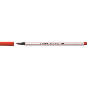 Ecsetirón, STABILO "Pen 68 brush", piros