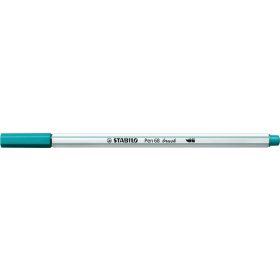 Ecsetirón, STABILO "Pen 68 brush", türkizkék