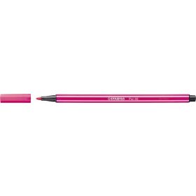 Filctoll, 1 mm, STABILO "Pen 68", neon rózsaszín