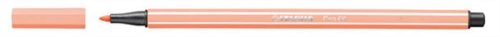 Filctoll, 1 mm, STABILO "Pen 68", világos testszínű