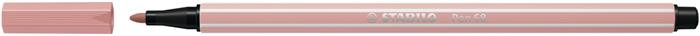 Filctoll, 1 mm, STABILO "Pen 68", hajnalpír