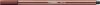 Filctoll, 1 mm, STABILO "Pen 68", téglavörös