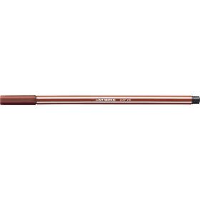 Filctoll, 1 mm, STABILO "Pen 68", téglavörös