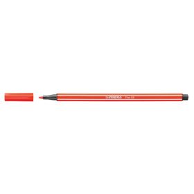 Filctoll, 1 mm, STABILO "Pen 68", világos piros