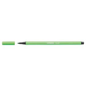 Filctoll, 1 mm, STABILO "Pen 68", levél zöld