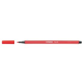 Filctoll, 1 mm, STABILO "Pen 68", kármin piros