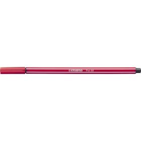 Filctoll, 1 mm, STABILO "Pen 68", sötétpiros