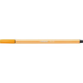 Filctoll, 1 mm, STABILO "Pen 68", narancssárga
