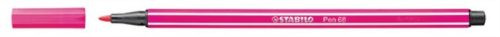 Filctoll, 1 mm, STABILO "Pen 68", rózsaszín