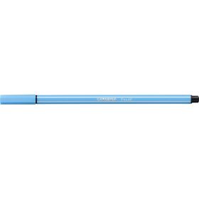 Filctoll, 1 mm, STABILO "Pen 68", azúrkék