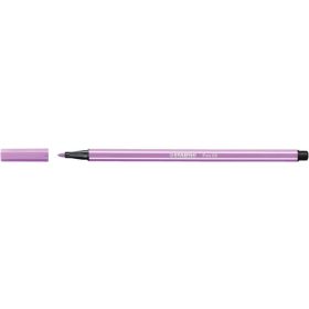 Filctoll, 1 mm, STABILO "Pen 68", pasztell-lila