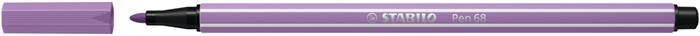 Filctoll, 1 mm, STABILO "Pen 68", szürkéslila