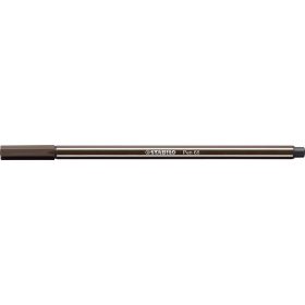 Filctoll, 1 mm, STABILO "Pen 68", kávébarna
