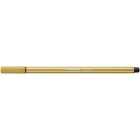 Filctoll, 1 mm, STABILO "Pen 68", khaki