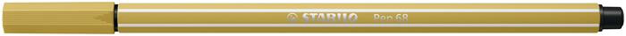 Filctoll, 1 mm, STABILO "Pen 68", khaki